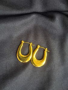Anti Tarnish Hoop Earrings