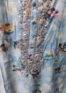 Blue Colour Kurta