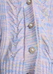 Pastel Pearl Button Cardigan