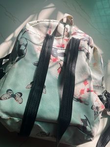 Floral Backpack With Free Makeup Pouch