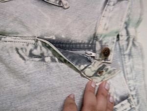 vintage off white bootcut women's jeans