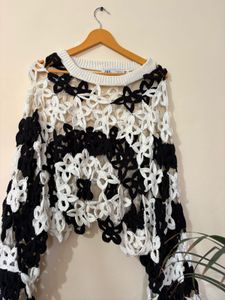 Crochet Flower Pattern Top