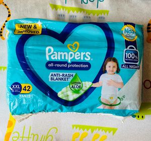 Pampers Pant Style Diapers(Size:XXL) Pack Of 42