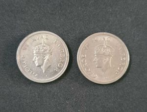 Original 1 Rupee Coin of 1947
