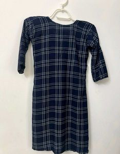Chic Plaid Kurta
