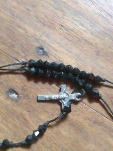 Black Crystal Rosary