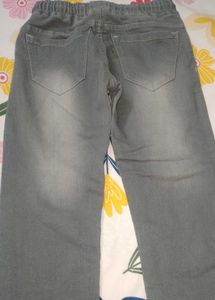 Men Grey Jean