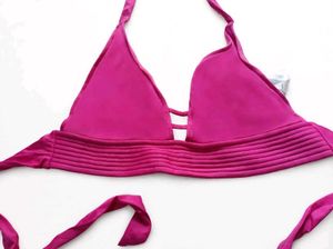 🎀Hot Pink Strappy Halter Top