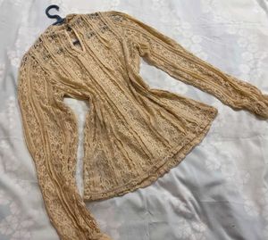 💟Original Vero Moda Sheer  Lace Top D