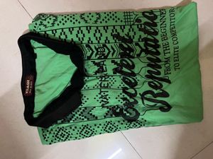 Vintage Graphic Print Polo