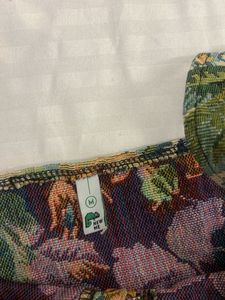 Floral Tapestry Corset Top