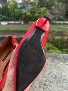 Hot Red Sweatleather Pumps!❤️