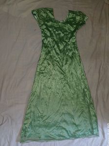 Grape Colour Long Maxi Type Gown