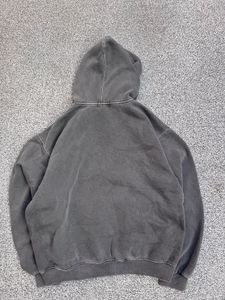 Grey Washed Hoodie