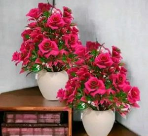 SP Enterprises Bonsai Rose Artificial