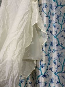 Chic White Asymmetrical Top