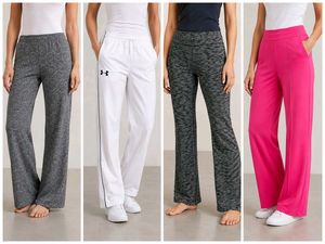 High-Waisted Wide-Leg Pants