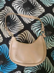 beige color genz purse