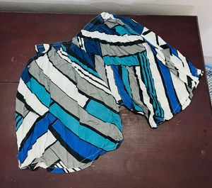 Geometric Print Cute Lounge Shorts