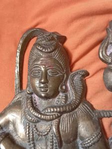 Vintage Shiva idol Brass metal