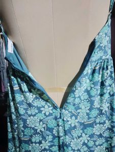 floral sleeveless sundress