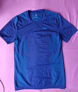 Men's Blue Athletic T-Shirt