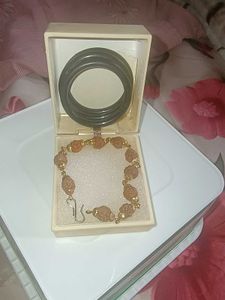 Unique Rudraksha and Bangle Set for new born