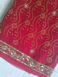 Red Gorgeous Saree For Wedding