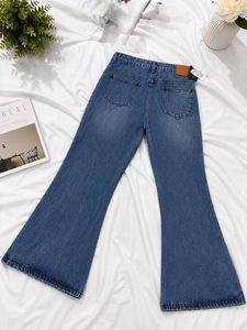 High-Waisted Flared Jeans