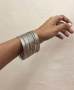 Silver Tone Bangle Bracelet Collection
