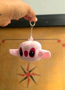 Cute Pink Character Keychain