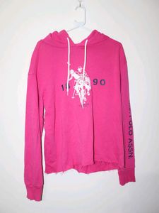 Original U.S. Polo Pink Hoodie