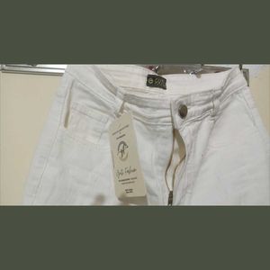White Flared Jeans