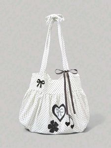 y2k Cute Polka Dot Tote Bag