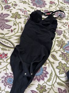 Black Shapewear Bodysuit