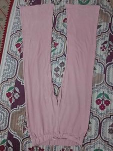 Comfortable Pink Wide-Leg Pants