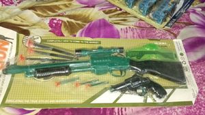 Toy Gun Set with Revolver