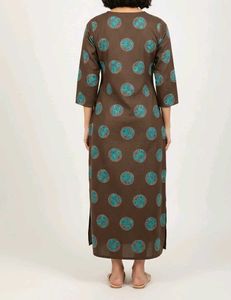 Stylish Black and Green Maxi kurta