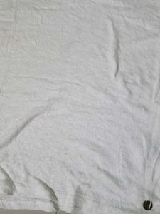 White Lace  woolen top