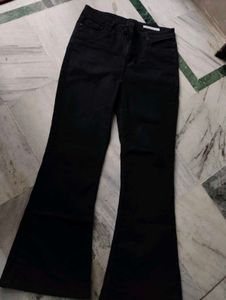 Zudio Black Flare Jeans