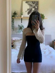 Crochet Net Shrug
