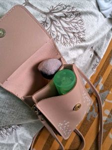 Cute Pink Mini Phone Bag