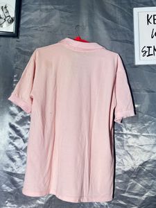 Burberry Pink Polo Shirt