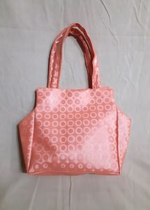 Women's Neon Baby Pink Small Handmade Girls Bag 👜