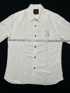 Vinatge Rat Roen Y2K Skull Back Shirt
