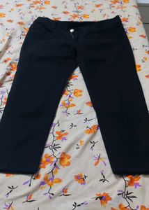 Classic Black Straight Leg Pants