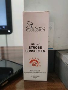Skin Obsession Glaze+ Strobe Sunscreen SPF 50