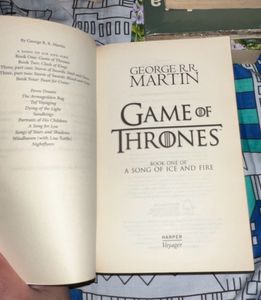 Game Of Thrones Book