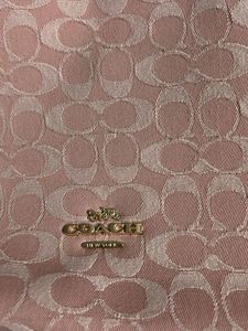 Coach Pink Signature Hobo Shoulder Bag