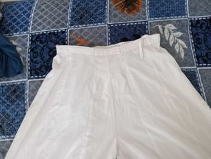 White Wide Leg Palazzos